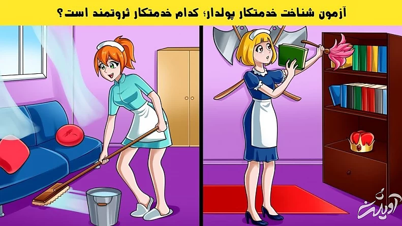 آزمون شناخت خدمتکار پولدار